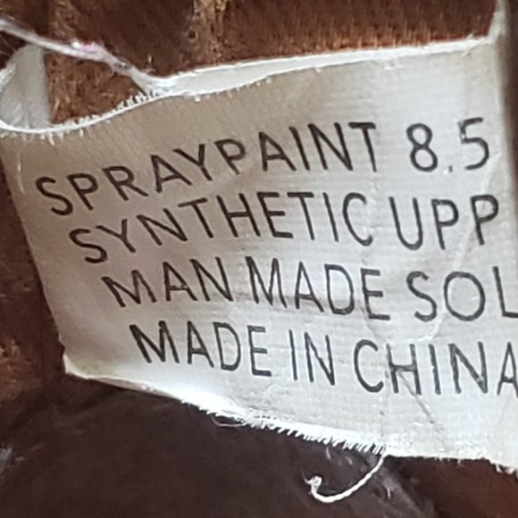 Rock Candy   Women's Spray paint Combat Boots - Picture 2 of 16